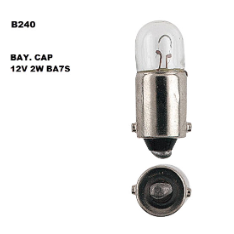 Bayonet Globe Ba7S - 12V 2W (10 Pack)