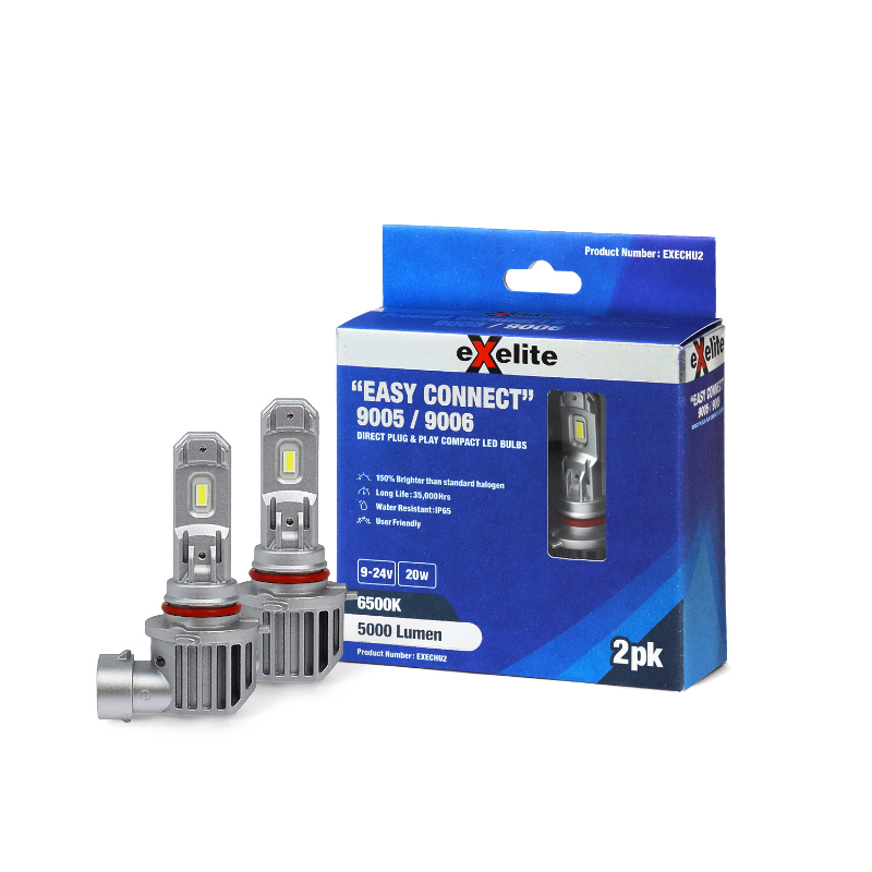 Exelite LED Easy Connect 9005/9006 Globe - 360° Beam Angle