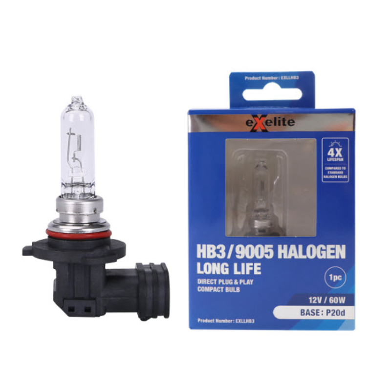 Halogen Long Life Globe - HB3 / 9005 12V 60W