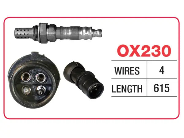 Goss Oxygen Sensor - BMW Four Wire-Dire - OX230