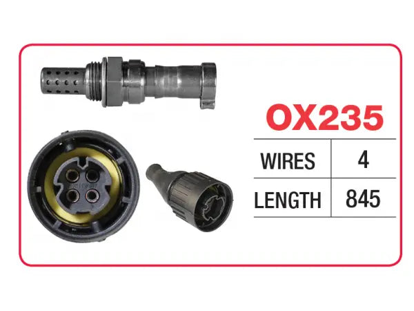 Goss Oxygen Sensor - BMW Four Wire-Dire - OX235