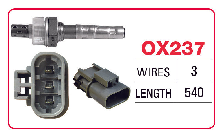 Goss Oxygen Sensor - Hyundai,Mitsub. 4 - OX236