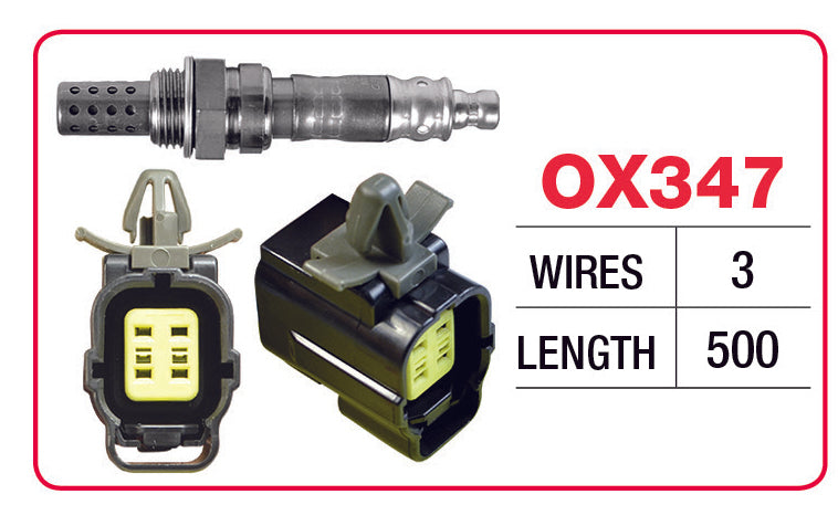 Goss Oxygen Sensor - Mazda 3 Wire - Dir - OX347