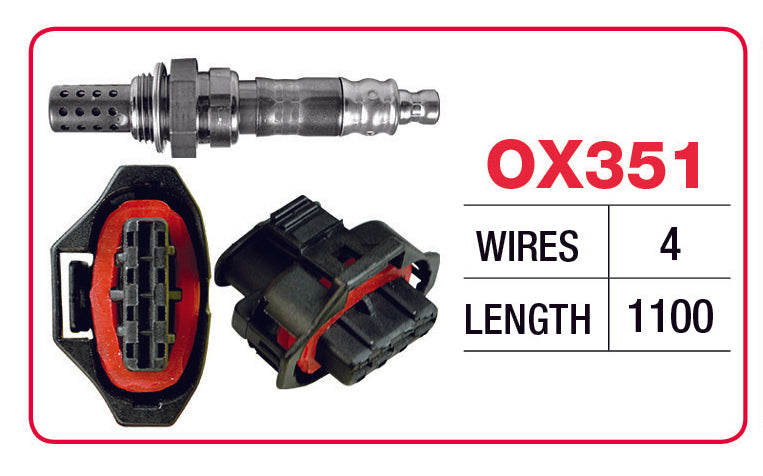Goss Oxygen Sensor - Gmh 4 Wire - Direc - OX351