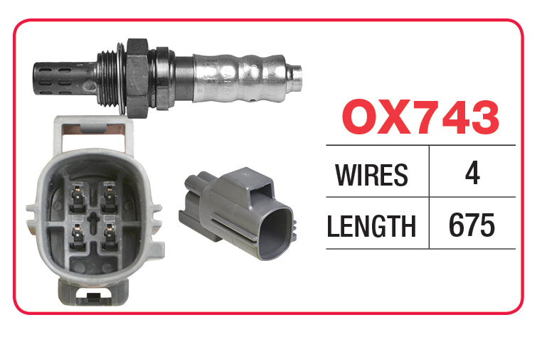 Goss Oxygen Sensor - Mazda - OX743