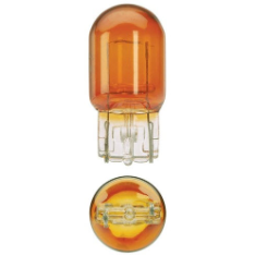 Wedge Globe T20 -12V 21W Amber (10 Pack)