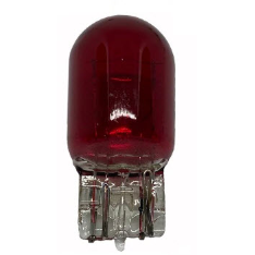 Wedge Globe T20 - 12V 21/5W (Red) (2 Pack)