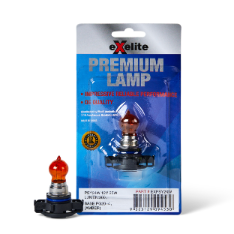 Premium Incandescent Globe - PSY24W 13.5V 24W Pg20-4 (Amber)