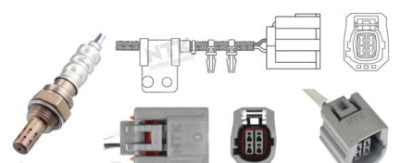 NTK Oxygen Sensor - OZA341-F27