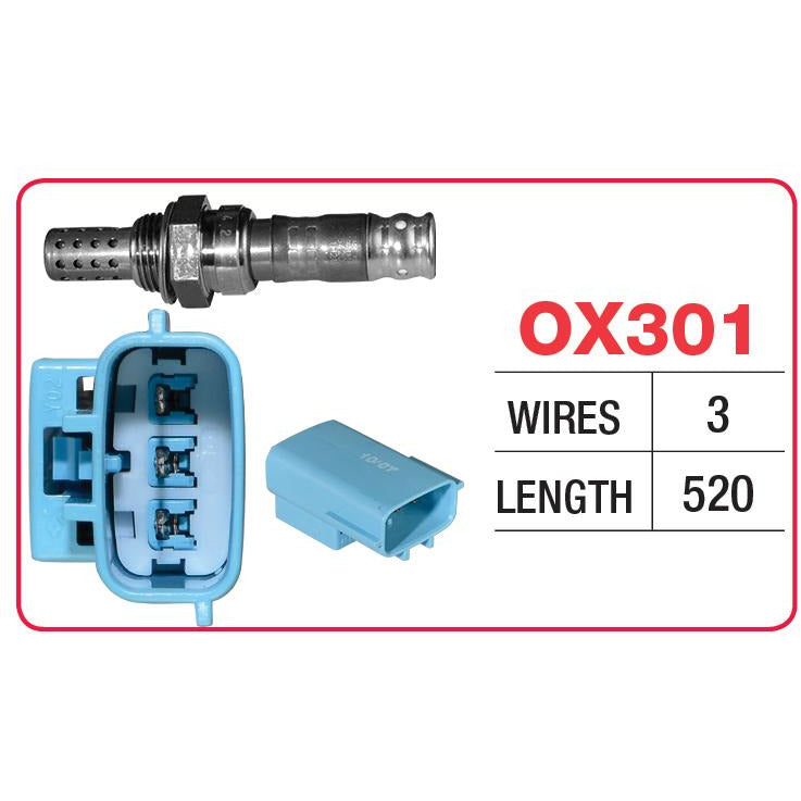Goss Oxygen Sensor - 3 Wire - Nissan - OX301