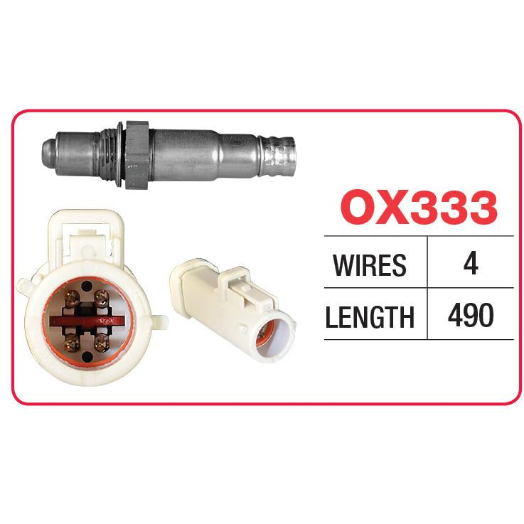Goss Oxygen Sensor - 4 Wire - Ford, Jaguar - OX333