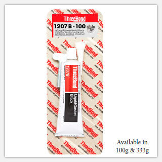 Threebond RTV Silicone Liquid Gasket Black 100g - 1207B