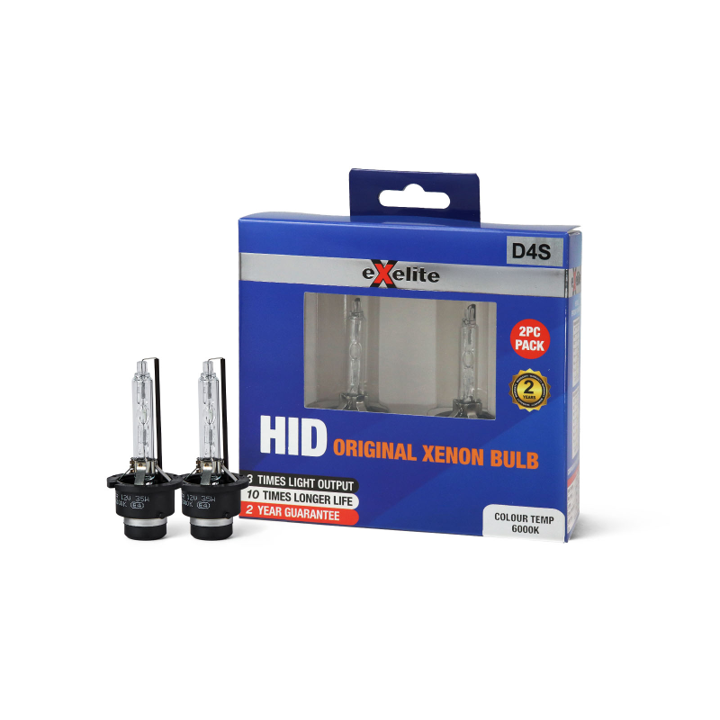 D4S HID 35W P32D-5 Xenon Globe 6000K (2 Pack)