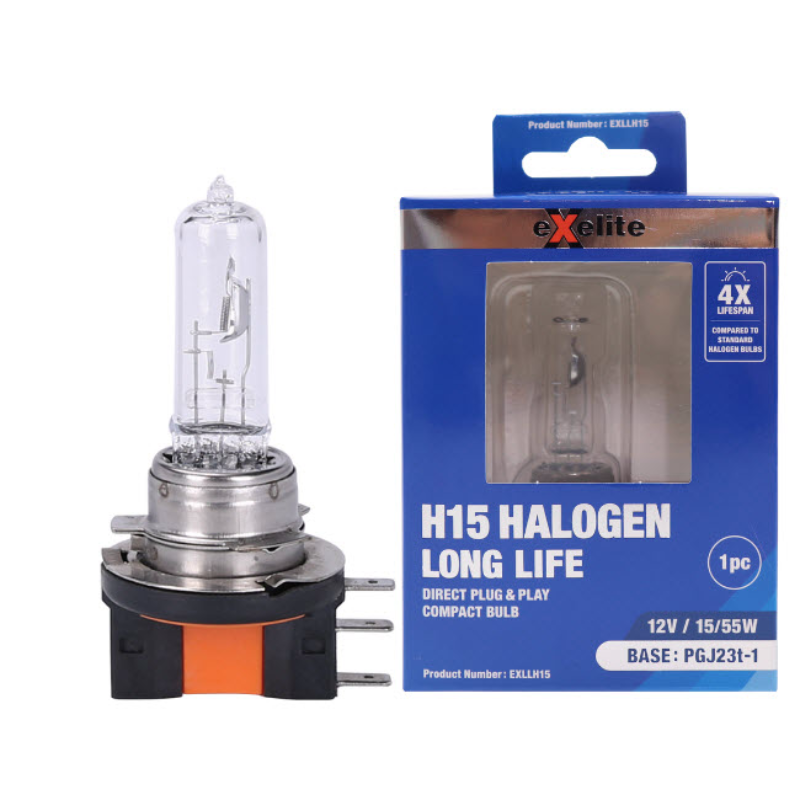 Halogen Long Life Globe - H15 12V 15/55W PGJ23t-1