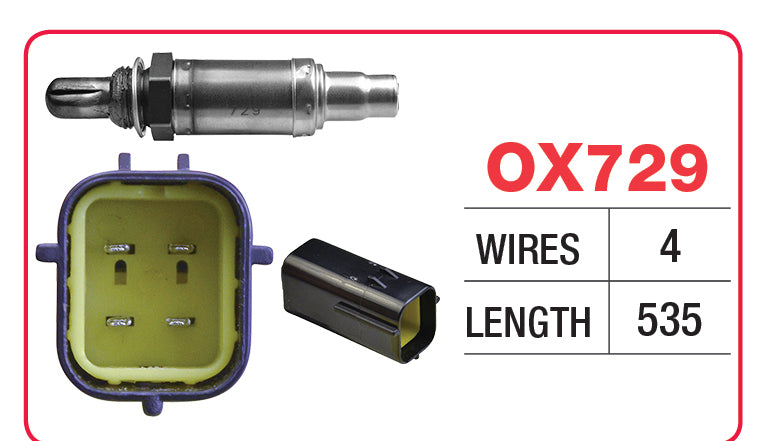 Goss Oxygen Sensor - Kia - OX729