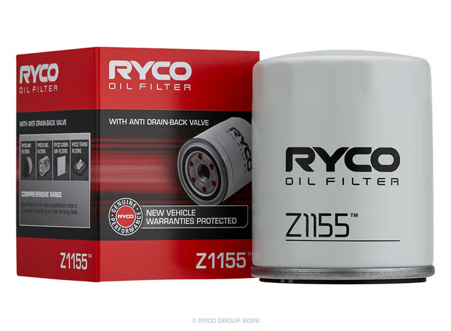 Ryco Z1155 Oil Filter - Z1155
