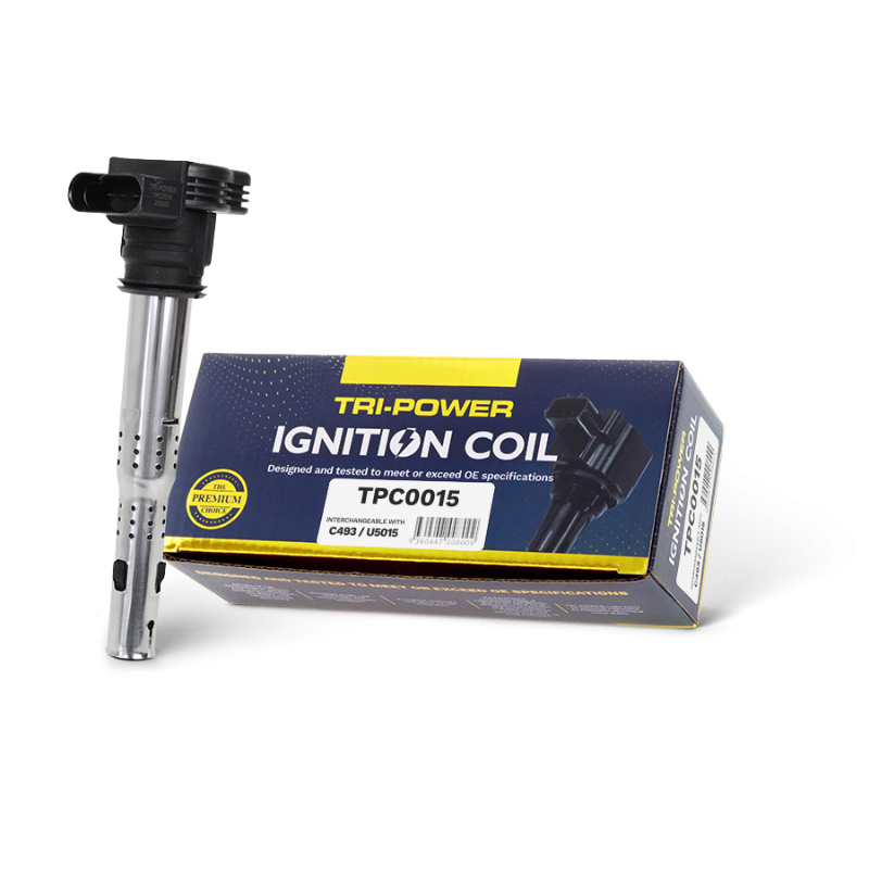 Tri-Power Ignition Coil Kit [Suit Audi, A3, A4, A5, A6, Q3, Q7, TT, Skoda Octavia, Superb, VW Amarok, Eos, Golf, Jetta, Passat] (4 Pack, TPC0015)