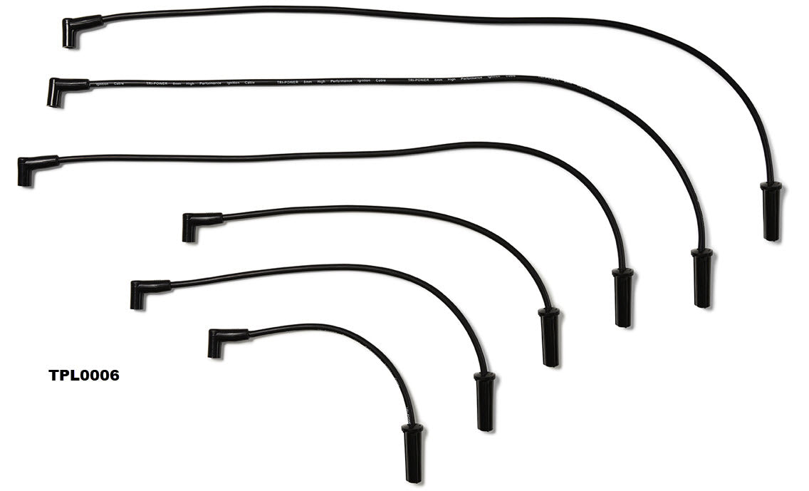 Tri-Power Ignition Leads Set - TPL0006 [Suit Holden Commodore VS, VT1 3.8ltr V6]