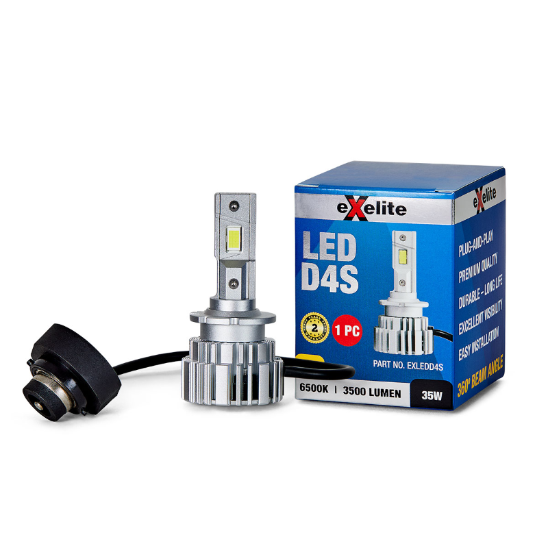 HID LED D4S/D4R 360° Beam Angle Globe 35W 6500K