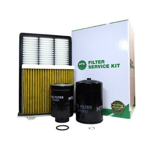 NTK Filter Service Kit  NSK0016 - [Suit Mitsubishi Pajero, NT, NW, NX, 4M41T 3.2L, 2009-2016]