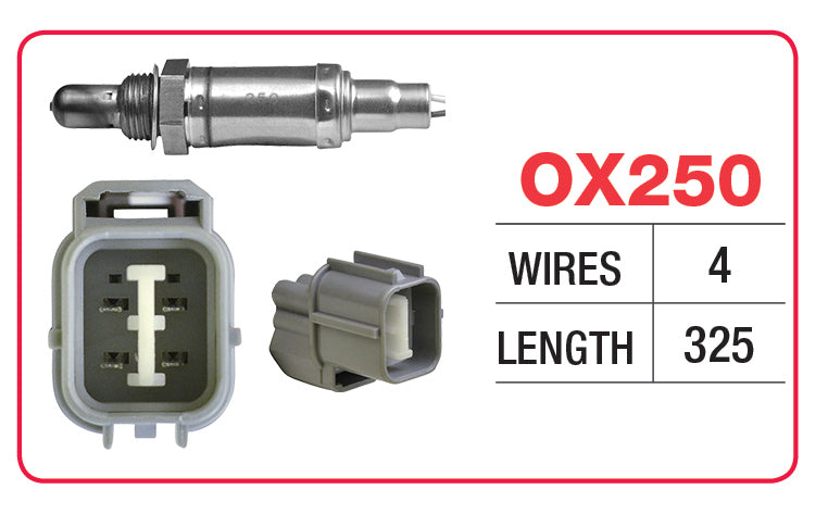 Goss Oxygen Sensor - OX250 [Suit Honda, 4 Wire]