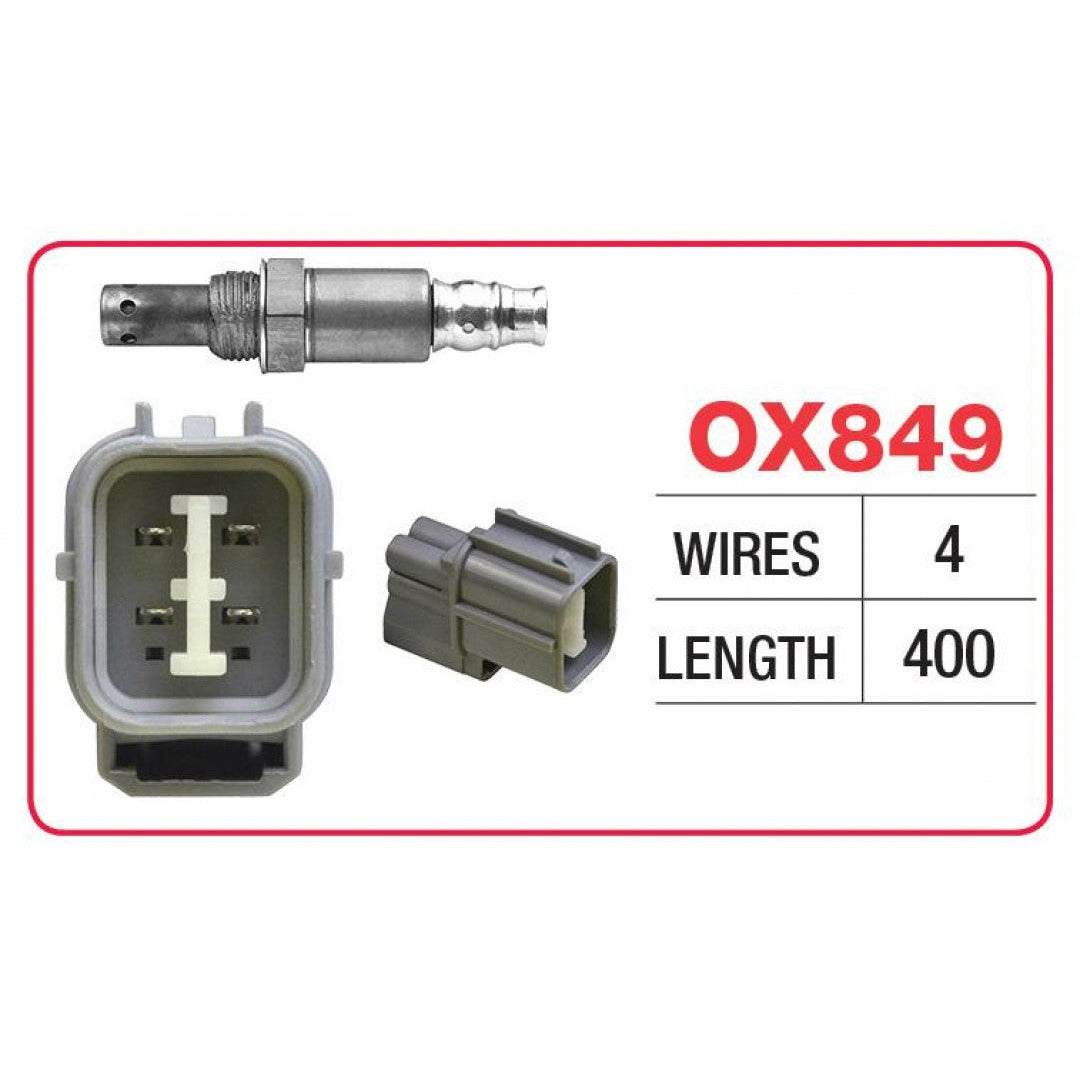 Goss Oxygen Sensor - 4 Wire - Ford, Honda, Subaru - OX849