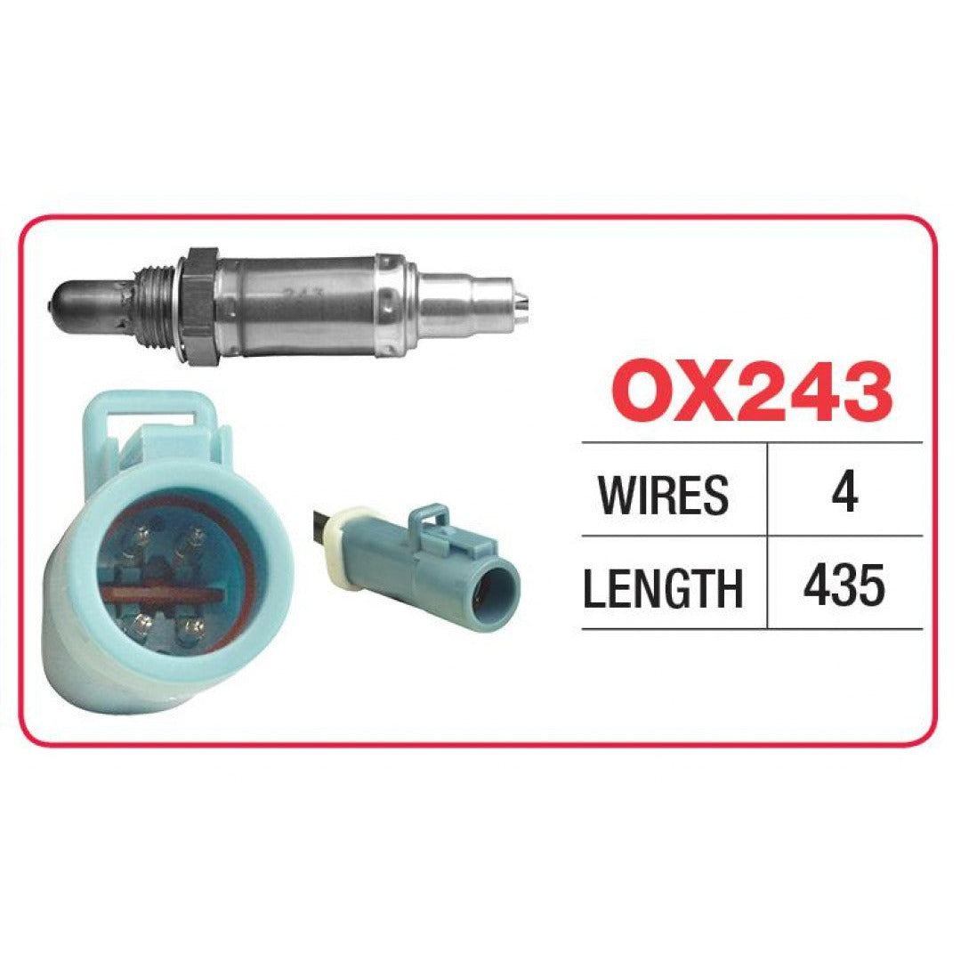 Goss Oxygen Sensor - 4 Wire - Ford, Mazda - OX243
