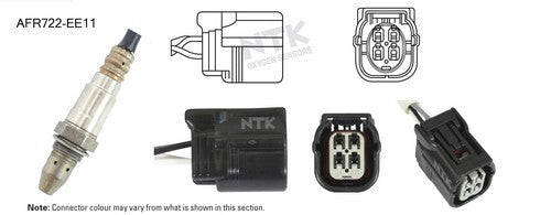 NTK Oxygen Sensor - AFR722-EE11