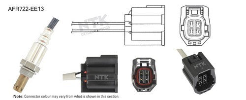 NTK Oxygen Sensor - AFR722-EE13 (S/S to ULR9000-EE071)
