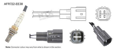NTK Oxygen Sensor - AFR722-EE38