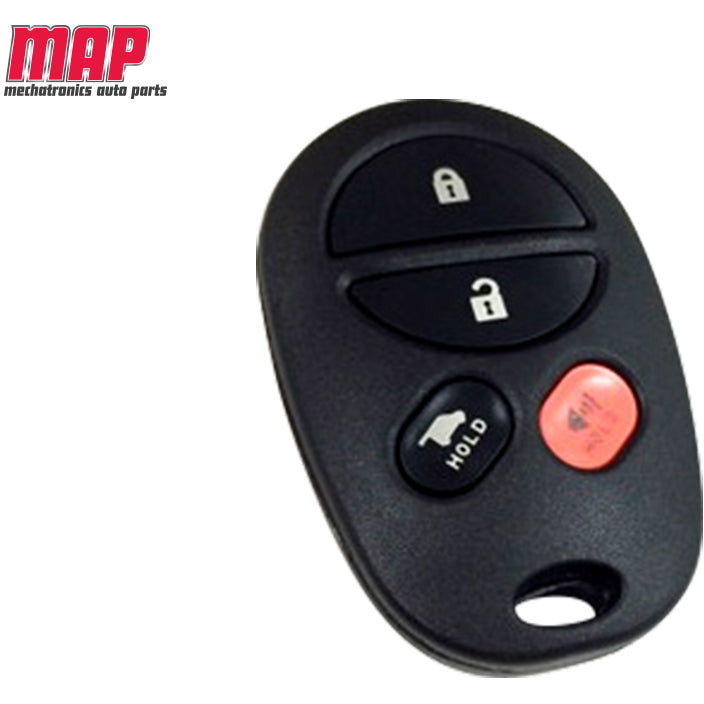 MAP Remote Shell & Buttons - [Suit Toyota 4 Button] - KF314