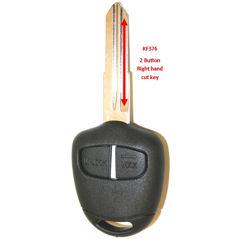 MAP Remote Shell & Key - [Suit 2 Button] - KF376