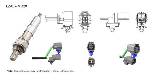 NTK Oxygen Sensor - LZA07-MD28