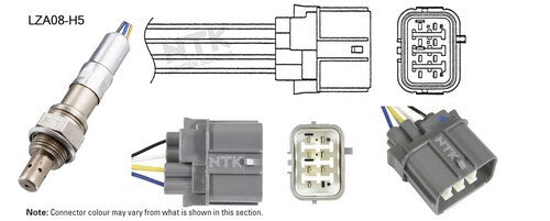 NTK Oxygen Sensor - LZA08-H5
