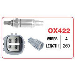 Goss Oxygen Sensor - 4 Wire - Toyota Aurion - OX422