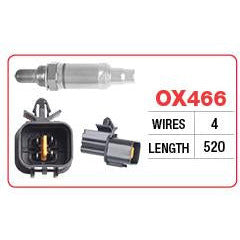 Goss Oxygen Sensor - 4 Wire - Holden - OX466