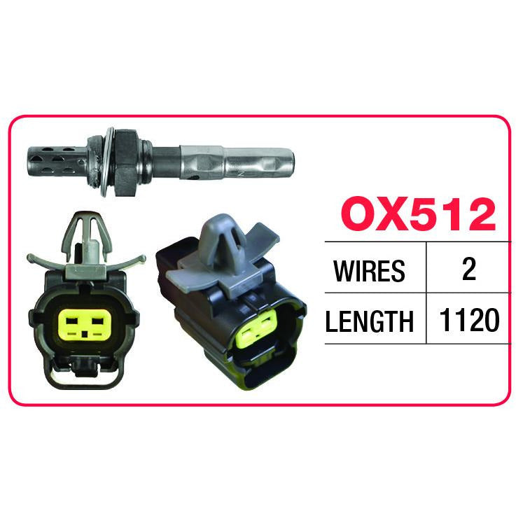 Goss Oxygen Sensor - 2 Wire - Ford, Mazda - OX512