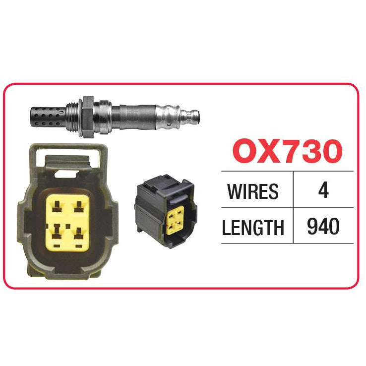 Goss Oxygen Sensor - 4 Wire - Mitsubishi - OX730