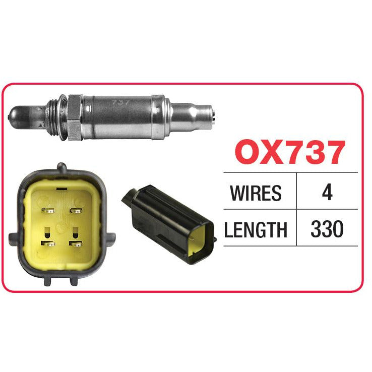 Goss Oxygen Sensor - 4 Wire - Nissan - OX737