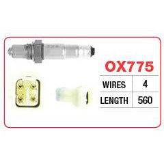 Goss Oxygen Sensor - 4 Wire - Suzuki - OX775