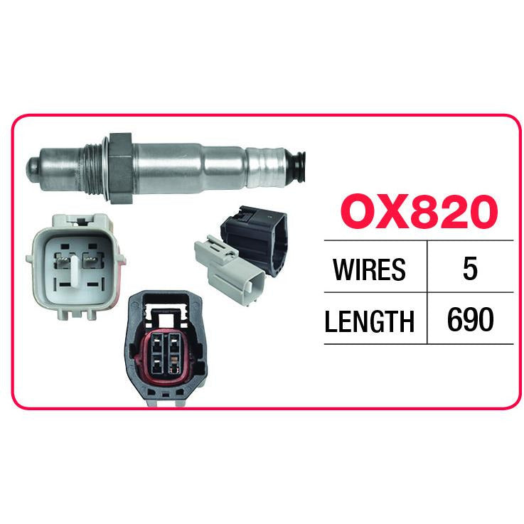 Goss Oxygen Sensor - 5 Wire - Mazda - OX820