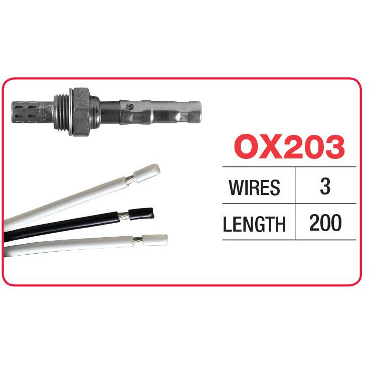 Goss Oxygen Sensor - 3 Wire Universal - OX203