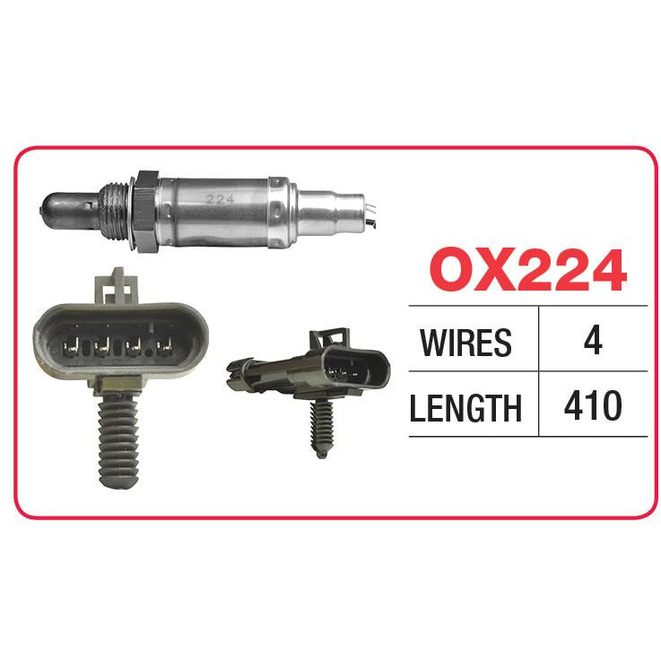 Goss Oxygen Sensor - 4 Wire - Daewoo, Holden - OX224