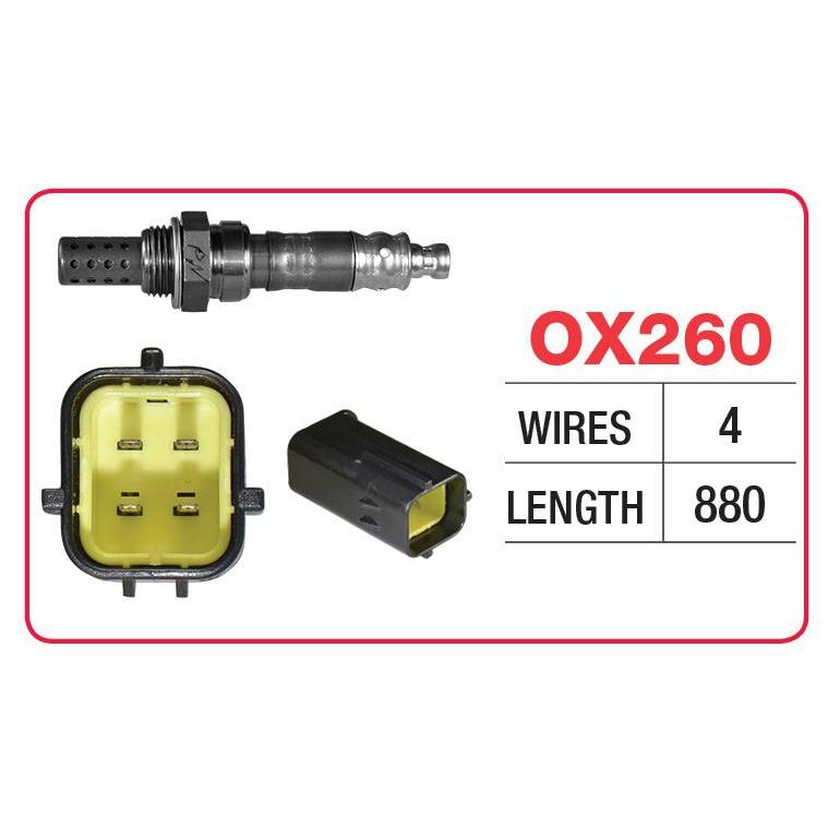 Goss Oxygen Sensor - 4 Wire - Mazda - OX260