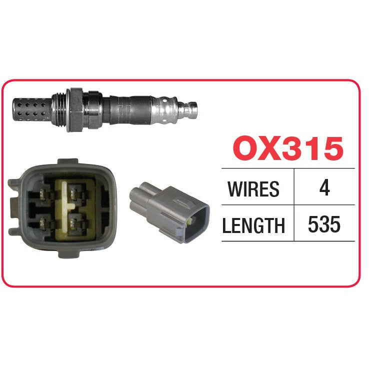 Goss Oxygen Sensor - 4 Wire - Toyota - OX315