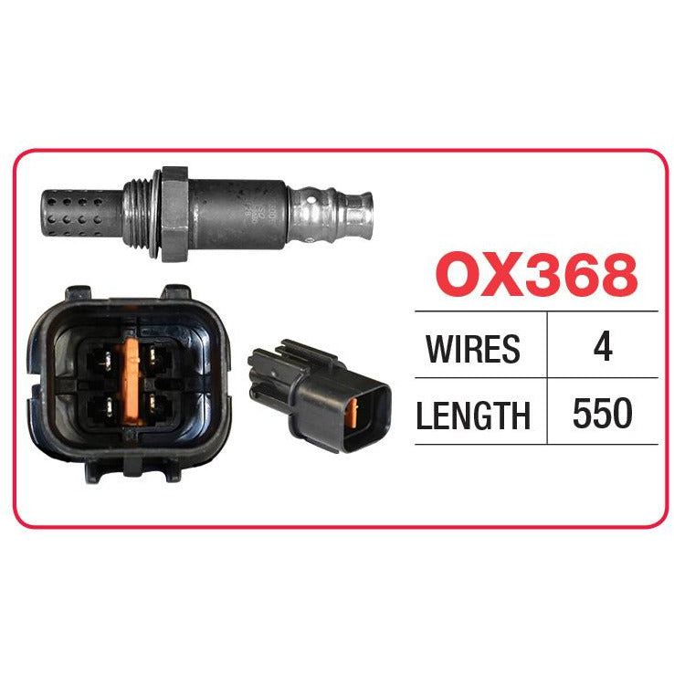 Goss Oxygen Sensor - 4 Wire - Hyundai, Kia - OX368