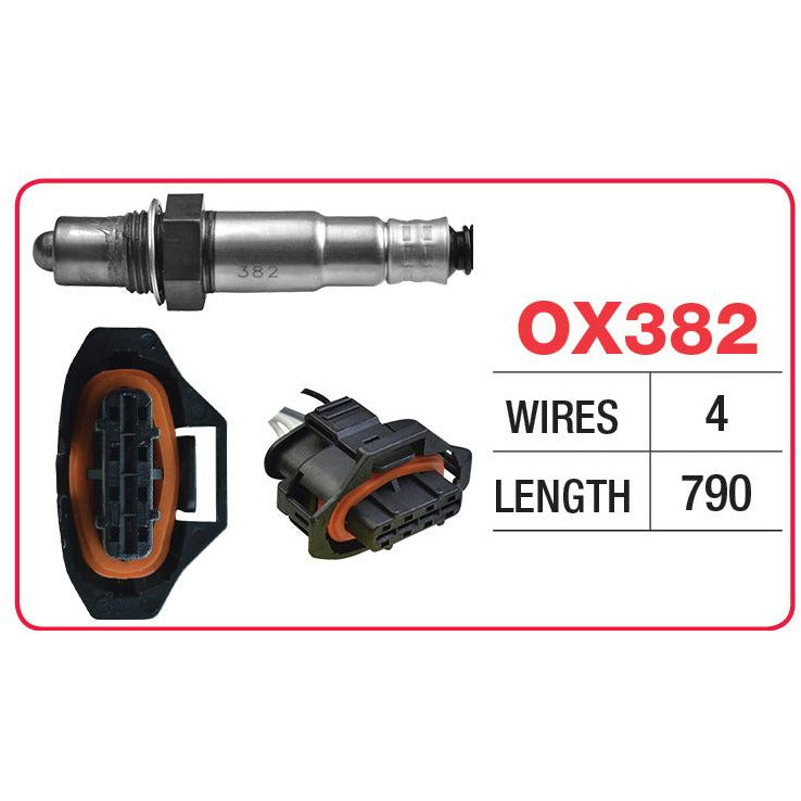 Goss Oxygen Sensor - 4 Wire - Holden, Porsche - OX382