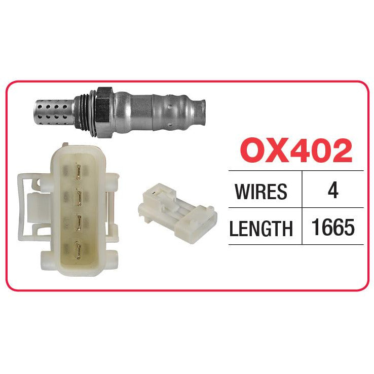 Goss Oxygen Sensor - 4 Wire - Citroen, Ferrari, Peugeot - OX402