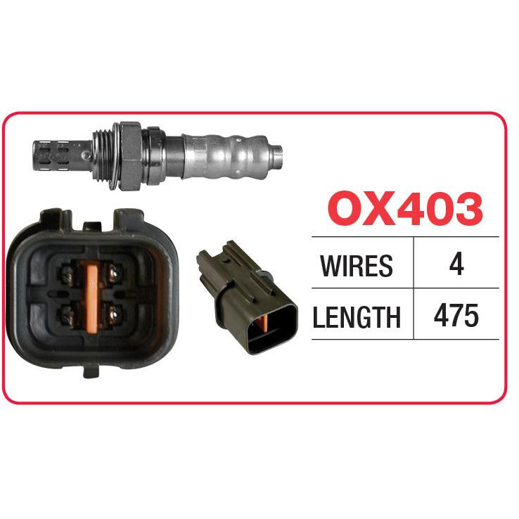 Goss Oxygen Sensor - 4 Wire - Hyundai - OX403