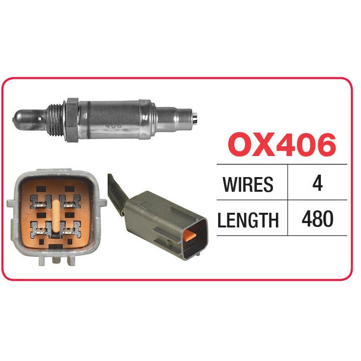 Goss Oxygen Sensor - 4 Wire - Mazda RX-8 - OX406